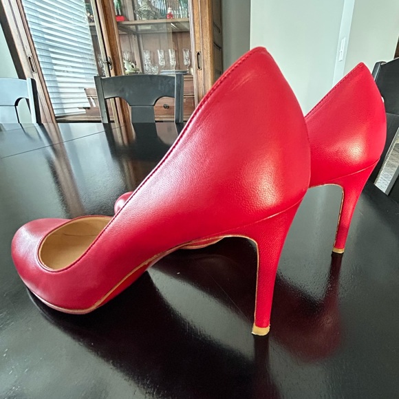 Christian Louboutin Simple Pinky Red Pumps - Picture 5 of 9